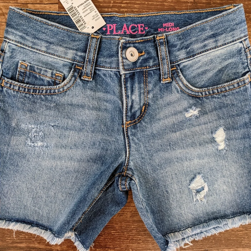 NWT Children's Place Denim Jean Shorts